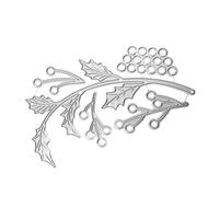 Fxzqgnh Matrice de Découpe de Noël Découpage Métal Pochoir Embossage Gabarit Créatif Accessoire DIY Adapté pour Cartes Scrapbooking Fête Anniversaire Mariage, Style E