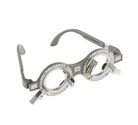 Fxzqgnh Monture D'Essai Optique En Métal et Cadre Adaptable pour Lentilles D'Essai Support Optométrique Structure Ergonomique Adaptée à L'Examen Médical P, 62mm