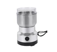 Fxzqgnh Moulin à Café électrique, En Acier Inoxydable, Machine à Moudre Multifonction avec Couvercle Transparent pour La Cuisine, La Maison et La Préparation, 2 lames