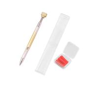 Fxzqgnh Outil de Préhension de Facile à Utiliser, Multifonctionnel, Compact, Réglable, Tête Remplaçable, Outil de Nail Art DIY, Jaune