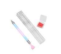 Fxzqgnh Outil de Préhension de Facile à Utiliser, Multifonctionnel, Compact, Réglable, Tête Remplaçable, Outil de Nail Art DIY, Bleu