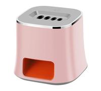 Fxzqgnh Ouvre-noix melon, écrou, outil d'ouverture portable facile à nettoyer, machine à éplucher automatique électrique, rose