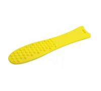 Fxzqgnh Pai Sha Board Paddle Massage Dos Double Face Picots TPC Souple Bonne Prise Adapté à La Détente Bureau Récupération Post-sport Cadeau, Jaune
