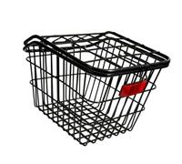 Fxzqgnh Panier Arrière à Bagages, Facile à Installer, Accessoire Universel, Porte-Bagages Arrière, Idéal pour Les Bagages de Vélo en Extérieur, avec Un Couvercle