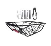 Fxzqgnh Panier de vélo arrière pour animal domestique, accessoires de voyage, en acier carbone robuste, convient pour Git, en forme de W