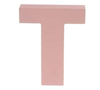 Fxzqgnh Panneau Lumineux Alphabet En Bois Rose de pour Mariages et Anniversaires, T