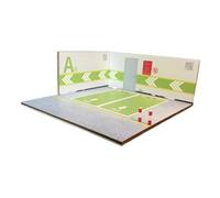 Fxzqgnh Parking Miniature Garage pour Modèles Réduits Maquette de Bâtiment Décor de Collection Mise en Scène avec Apparence Réaliste pour Voitures 1/64 Adapt, Style D