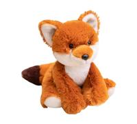 Fxzqgnh Peluche Animal Enfant Jouet Doudou Poupée Peluche Douce Matière Coton PP Aspect Animal Forêt Adapté aux Cadeaux Enfants Chambre Bébé Salon Lit Salle, Renard
