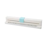 Fxzqgnh Perforatrice 30 Trous, Capacité : 3 Feuilles, Base Antidérapante, Facile à Utiliser, Format A4, Manuelle, Idéale pour Les Loisirs Créatifs et Le