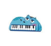 Fxzqgnh Piano électronique Portable Multifonction, Instrument de Musique Idéal pour Le Développement Du Langage Des Enfants et Adapté à L'éducation Musica, Hippopotame
