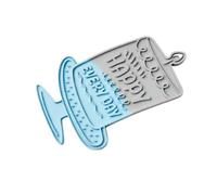 Fxzqgnh Plaque d'alimentation Lente en Silicone Surface Texturée Tapis à Lécher en Silicone Passe Au Lave-Vaisselle Récipient Anti-Engloutissement-Glouton, Bleu Ciel