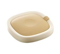 Fxzqgnh Plateau à Rouleaux de Yaourt Congelés Maker, Sorbet Maison, Acier Inoxydable, Panneau de Roulement En PP, Plateau pour Friandises Fraîches Instantanée, Beige