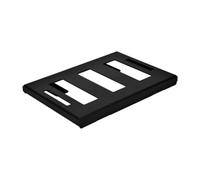 Fxzqgnh Platine de Montage Support Support de Boîte à Outils Équerre de Fixation Porte Boîte Robuste En Fer pour Caissons Pose Simple Adaptée Aux Bennes, 1 Pcs