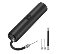 Fxzqgnh Pompe à Air Électrique pour Ballon Gonfleur Portable Compresseur Rechargeable Mini Gonfleur Commutateur Latéral Tuyau Flexible Adaptateurs Universels