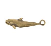 Fxzqgnh Porte-clés, Pendentif, Statuette, Ornement Décoratif pour Sacs, Mini-figurine, Forme de Dauphin pour Sacs à Main, Voitures, Portefeuilles à Suspendre