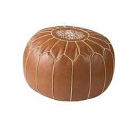 Fxzqgnh Pouf Ottoman Tissé à La Main pour Une Décoration Intérieure Chaleureuse, Couleur B