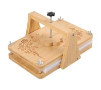Fxzqgnh Presse à Fleurs En Bois pour Le Séchage Des Fleurs avec Outil à Tige Rotative pour Spécimens Végétaux