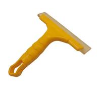 Fxzqgnh Raclette En Caoutchouc, Essuie-glace, Nettoyant Salle de Bain, Usage Polyvalent avec Poignée, Nettoyant Miroir et Covering de Voiture, Raclette de Dou, Jaune