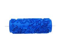 Fxzqgnh Rouleau à Peinture Décoratif En Relief avec Motif Floral Gravé, Brosse En Caoutchouc, Outil de Peinture Murale Adapté à La Rénovation, #dix