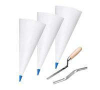 Fxzqgnh Sac à Joint pour Carrelage, Outils à Jointoyer, Poches à Douille, Sac à Joint pour Mortier et Ciment