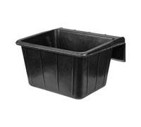Fxzqgnh Seau à Aliments avec Fixation pour Clôture, 16 L, Seau à Aliments Polyvalent, Abreuvoir pour Canards, Poules, Oies, Chèvres