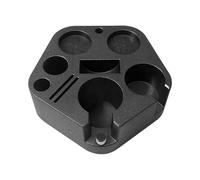 Fxzqgnh Station de tamper à expresso - Support de base pour machine à café - Structure compacte en polypropylène antidérapant - Nettoyage facile - 51 mm