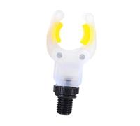 Fxzqgnh Support de Canne à Pêche Universel avec Poignée et Repose-tête, en Polypropylène et Au Design Compact, Idéal pour La Pêche Sportive et, Jaune