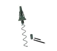 Fxzqgnh Support de Noël Universel en Fer pour Décoration de Cime de Sapin, Fixation Réglable, Protection Robuste Contre Les Chutes, Convient Aux Maisons, Vert