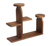 Fxzqgnh Support de Plantes Espace de Rangement Pots Fleurs Étagère Bois Décorative Structure Solide Système Escamotable Convient Au Salon Chambre Maison, Style D