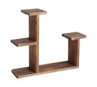 Fxzqgnh Support de Plantes Espace de Rangement Pots Fleurs Étagère Bois Décorative Structure Solide Système Escamotable Convient Au Salon Chambre Maison, Style B