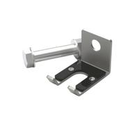 Fxzqgnh Support Mural En Acier Inoxydable Porte-Haltères Robuste pour Salle D'entraînement, Support De Suspension À Un Trou En Acier Inoxydable 304