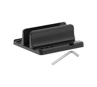 Fxzqgnh Support Ordinateur Support Vertical Station d'accueil Porte-Ordinateur Organisateur de Bureau en PP Stable avec Tapis Antidérapant Adapté Au Travail à, Emplacement Unique