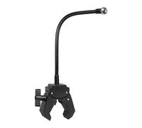 Fxzqgnh Support pour Téléphone Portable Faisant Office de Trépied avec Pince de Fixation et Bras Flexible. et Flexible en Polypropylène et Métal, Pi, Longueur du Tuyau 30