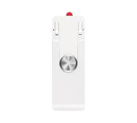 Fxzqgnh Support Téléphone Pliable Adhésif, 360 Blanc | Charnière résistante, Support Bureau Métal, Affichage Recettes, Pour Utilisateurs Mobiles