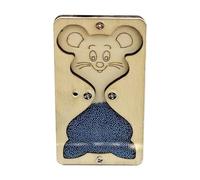 Fxzqgnh Tableau D'activités éducatif En Bois, Accessoire Sensoriel pour La Créativité et Les Capacités Intellectuelles Des Jeunes Enfants, Bleu