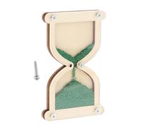 Fxzqgnh Tableau D'activités Fabriqué à Partir D'un Sablier - Activités pour Développer Les Compétences Pratiques Des Jeunes Garçons, Filles et Enfants, VERT