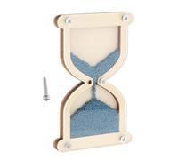 Fxzqgnh Tableau D'activités Fabriqué à Partir D'un Sablier - Activités pour Développer Les Compétences Pratiques Des Jeunes Garçons, Filles et Enfants, Bleu
