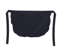 Fxzqgnh Tablier de Taille Tendance pour Femme pour Serveuse de Cuisine de Restaurant Ou de Café, Noir