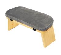 Fxzqgnh Tabouret Méditation à Genoux Bas Tabouret Méditation Compact Banc Prière pour Activités Méditatives, Gris, 30 Sans Sac