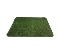 Fxzqgnh Tapis d'apprentissage de La Propreté pour Chiens, Tapis de Propreté, Coussin D'entraînement pour Animaux, Gazon Artificiel, Gazon de Remplacem, 46cmx71cm
