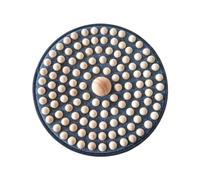 Fxzqgnh Tapis de Massage Des Pieds, Tapis D'acupression, Outil de Massage, Coussin Réflexe En Bois de Conception Stable pour Une Apaisante Des, Style A
