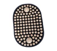 Fxzqgnh Tapis de Massage Des Pieds, Tapis D'acupression, Outil de Massage, Coussin Réflexe En Bois de Conception Stable pour Une Apaisante Des, Style C