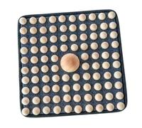 Fxzqgnh Tapis de Massage Des Pieds, Tapis D'acupression, Outil de Massage, Coussin Réflexe En Bois de Conception Stable pour Une Apaisante Des, Style G