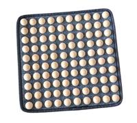 Fxzqgnh Tapis de Massage Des Pieds, Tapis D'acupression, Outil de Massage, Coussin Réflexe En Bois de Conception Stable pour Une Apaisante Des, Style F