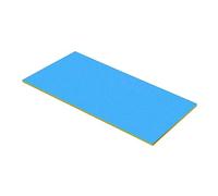 Fxzqgnh Tapis Flottant Matelas Flottant Coussin Flottant Mat de Natation Polyéthylène Doux Nettoyage Facile Adapté pour Piscine Loisirs Familiaux Cadeau, Bleu