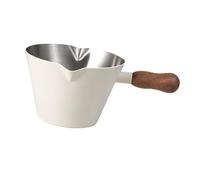 Fxzqgnh Tasse Doseuse à Café, Gobelet Verseur, Cadeaux, 200 Ml, Compacte, Multifonctionnelle, Pot à Lait, pour Bar, Cuisine Maison, Cuisine, Blanc