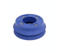 Fxzqgnh Ventouse en Caoutchouc NBR Installation Flexible Coupelle D'aspiration Ronde Antidérapant Équipement Industriel, VA-DBD100 NBR-60-8 Trous