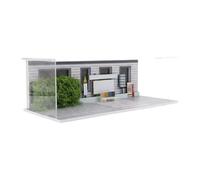 Fxzqgnh Vitrine Empilable pour Voitures Miniatures à L'échelle 1:64, Espace de Stationnement pour, A