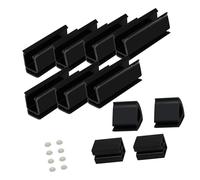 Fxzqgnh Windshield Sash Clip Ensemble de Fixation Pare-Brise Clip Support Cadre Accessoire Golf Structure Robuste PP Adapté à Club Car Carts