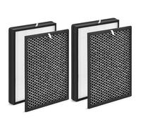 FY1410 Lot de filtres de rechange compatibles avec Philips 1000 1000i Air Puri-fier modèle FY1410 FY1413 AC1215/1213/1212/1216, 2 filtres FY1413/40 à charbon actif et 2 filtres HEPA FY1410/40